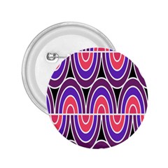 Pink, Blue, Black, Purple Tones Pop Art  2 25  Buttons by ConteMonfrey