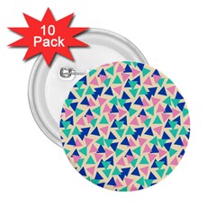 Pop Triangles 2 25  Buttons (10 Pack)  by ConteMonfrey