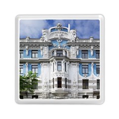 Squad Latvia Architecture Memory Card Reader (square) by Celenk