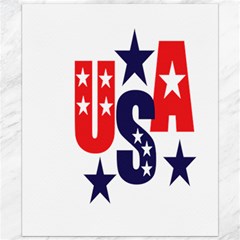 Usa Stars Fourth Of July Symbol America Usa Stars Canvas 20  X 24  by Wegoenart