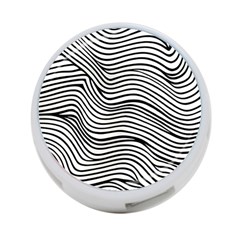 Black And White Cartoon Coloring 4-port Usb Hub (one Side) by Ravend