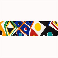 Pattern And Decoration Revisited At The East Side Galleries Large Bar Mat by Salman4z