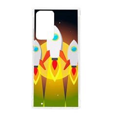 Rocket Take Off Missiles Cosmos Samsung Galaxy Note 20 Ultra Tpu Uv Case by Salman4z
