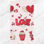 Hand Drawn Valentines Day Element Collection Canvas 40  x 72  39.28 x69.23  Canvas - 1