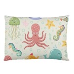 Underwater-seamless-pattern-light-background-funny Pillow Case 26.62 x18.9  Pillow Case