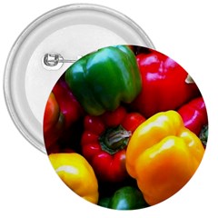 Colorful Capsicum 3  Buttons by Sparkle