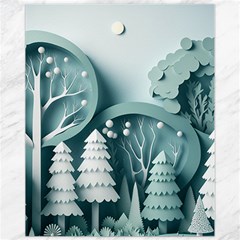 Background Christmas Winter Holiday Background Canvas 11  X 14  by Ravend