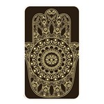 Hamsa-hand-drawn-symbol-with-flower-decorative-pattern Memory Card Reader (Rectangular) Front