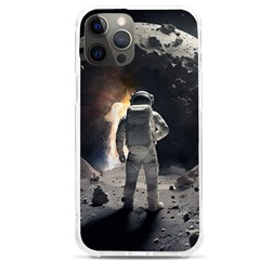 Astronaut Space Walk Iphone 12 Pro Max Tpu Uv Print Case by danenraven