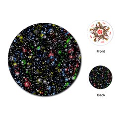 Illustration Universe Star Planet Playing Cards Single Design (round) by danenraven