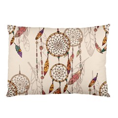 Coloured-dreamcatcher-background Pillow Case (two Sides) by Salman4z