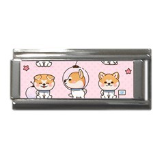 Set-kawaii-smile-japanese-dog-akita-inu-cartoon Superlink Italian Charm (9mm) by Salman4z