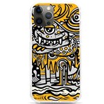 Crazy-abstract-doodle-social-doodle-drawing-style iPhone 12 Pro max TPU UV Print Case Front
