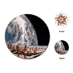 Astronomical Summer View Playing Cards Single Design (round) by Jack14