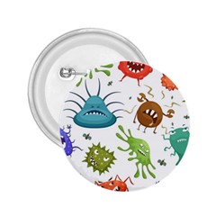 Dangerous-streptococcus-lactobacillus-staphylococcus-others-microbes-cartoon-style-vector-seamless 2 25  Buttons by Salman4z