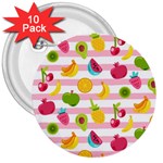 Tropical-fruits-berries-seamless-pattern 3  Buttons (10 pack)  Front