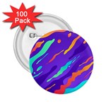 Multicolored-abstract-background 2.25  Buttons (100 pack)  Front