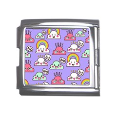 Cloud-seamless-pattern -- Mega Link Italian Charm (18mm) by Salman4z