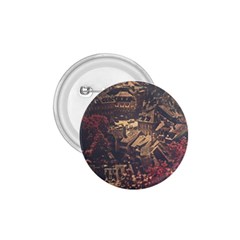 Vintage Cityscape City Retro Old 1 75  Buttons by Salman4z