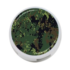 Military Background Grunge 4-port Usb Hub (one Side) by pakminggu