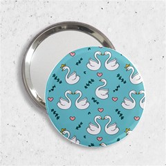 Elegant Swan Pattern Design 2 25  Handbag Mirrors by pakminggu