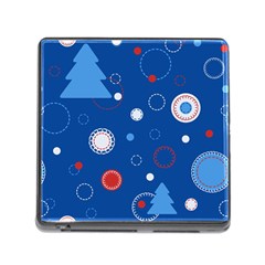 Christmas Pattern Tree Design Memory Card Reader (square 5 Slot) by pakminggu