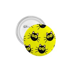 Cats Heads Pattern Design 1 75  Buttons by pakminggu
