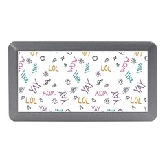 Doodle Pattern Memory Card Reader (mini) by pakminggu