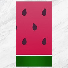 Watermelon Fruit Summer Red Fresh Food Healthy Canvas 40  X 72  by pakminggu