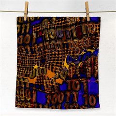 Binary Code Transformation Face Towel by pakminggu