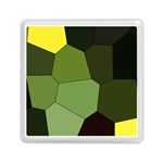 Mosaic Structure Background Tile Memory Card Reader (Square) Front