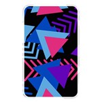 Memphis Pattern Geometric Abstract Memory Card Reader (Rectangular) Front