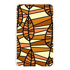 Autumn Leaf Mosaic Seamless Memory Card Reader (rectangular) by danenraven