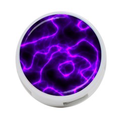 Purple Pattern Background Structure 4-port Usb Hub (two Sides) by danenraven