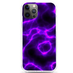 Purple Pattern Background Structure Iphone 12 Pro Max Tpu Uv Print Case by danenraven
