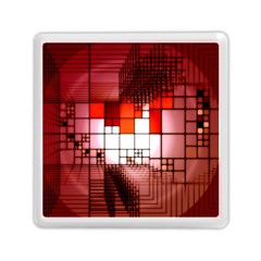 Pattern Structure Light Patterns Memory Card Reader (square) by danenraven