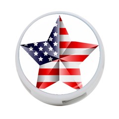 United States Of America Flag Of The United States Independence Day 4-port Usb Hub (one Side) by danenraven