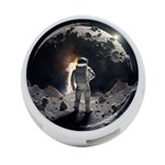 Astronaut Space Walk 4-Port USB Hub (Two Sides) Back