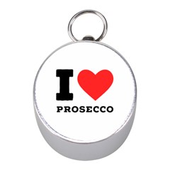 I Love Prosecco Mini Silver Compasses by ilovewhateva