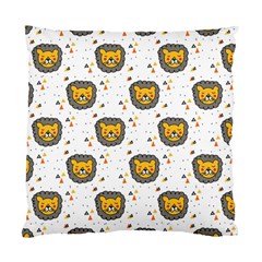 Lion Heads Pattern Design Doodle Standard Cushion Case (two Sides) by Mog4mog4