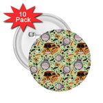 My Neighbor Totoro Pattern 2.25  Buttons (10 pack)  Front
