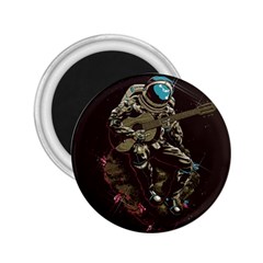 Astronaut Playing Guitar Parody 2 25  Magnets by Bakwanart
