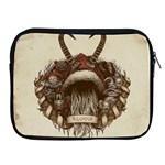Christmas Dark Demon Evil Horror Krampus Apple iPad 2/3/4 Zipper Cases Front