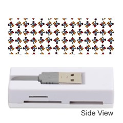 Mixed Abstract Colors Pattern Memory Card Reader (stick) by dflcprintsclothing