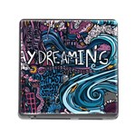 Graffiti Art Psychedelic Art Graphic Design Modern Art Memory Card Reader (Square 5 Slot) Front