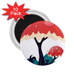 Tree-art-trunk-artwork-cartoon 2 25  Magnets (10 Pack)  by 99art