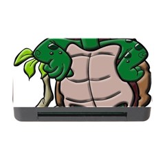 Amphibian-animal-cartoon-reptile Memory Card Reader With Cf by 99art