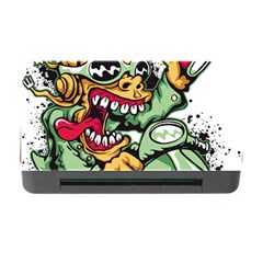 Scooter-motorcycle-graffiti Memory Card Reader With Cf by 99art