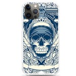 Skull Drawing iPhone 12 Pro max TPU UV Print Case Front