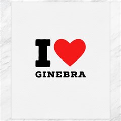 I Love Ginebra Canvas 20  X 24  by ilovewhateva